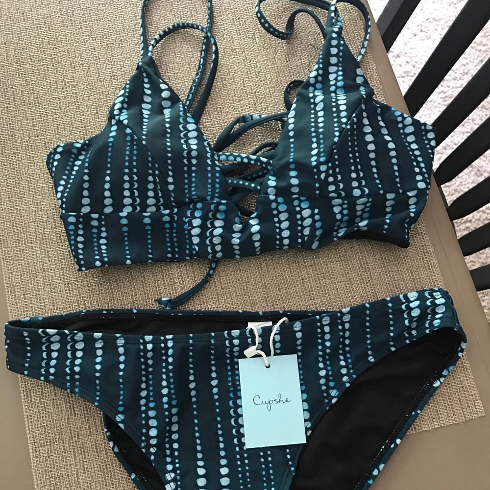 Cupshe Dream Space Bikini Set